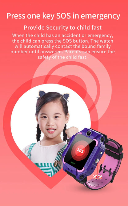 Kids Safe Smartwatch with GPS