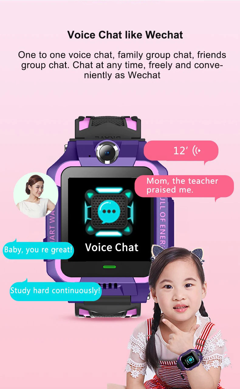 Kids Safe Smartwatch with GPS
